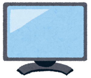 テレビのイラスト